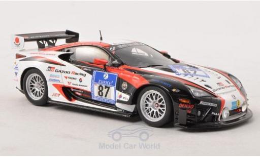 Modellautos Lexus LFA 1/43 Ebbro No.87 Gazoo Racing 24h Nürburgring 2011 T.Kinoshita/J.Wakisaka/A.Lotterer Lexus LFA 1/43 Ebbro No.87 Gazoo Racing 24h Nürburgring 2011 T.Kinoshita/J.Wakisaka/A.Lotterer modellautos