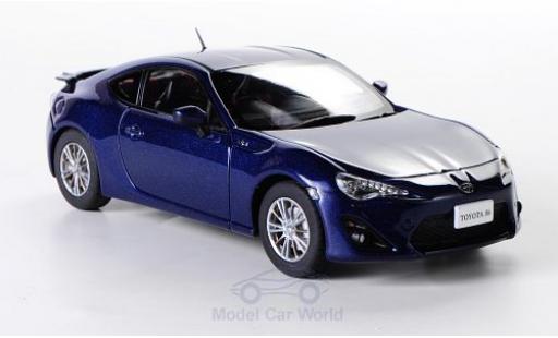 Modellautos Toyota 86 1/43 Ebbro mettalic blau RHD Toyota 86 1/43 Ebbro mettalic blau RHD modellautos