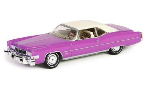 Modellautos Cadillac Eldorado 1/64 Greenlight Cabriolet lila True Romance 1974 1:64 Cadillac Eldorado 1/64 Greenlight Cabriolet lila True Romance 1974 1:64 modellautos