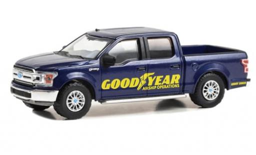 Modellautos Ford F-1 1/64 Greenlight 50 blau Goodyear 2020 1:64 Ford F-1 1/64 Greenlight 50 blau Goodyear 2020 1:64 modellautos