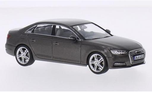 Modellautos Audi A4 1/43 Spark (B9) mettalic braun 2015 Audi A4 1/43 Spark (B9) mettalic braun 2015 modellautos