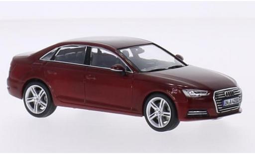Modellautos Audi A4 1/43 Spark (B9) mettalic rot 2015 Audi A4 1/43 Spark (B9) mettalic rot 2015 modellautos