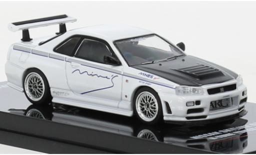 Modellautos Nissan Skyline 1/64 INNO64 GT-R (R34) R-Tune by Mines weiss RHD Nissan Skyline 1/64 INNO64 GT-R (R34) R-Tune by Mines weiss RHD modellautos