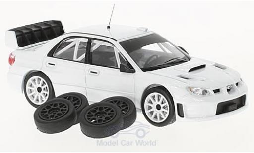 Modellautos Subaru Impreza 1/43 IXO S12B weiss 2008 Plain Body Version inklusive 4 Ersatzräder Subaru Impreza 1/43 IXO S12B weiss 2008 Plain Body Version inklusive 4 Ersatzräder modellautos