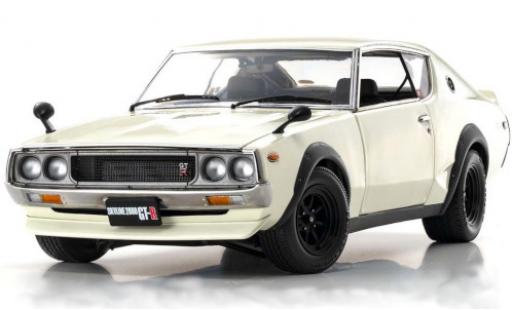 Modellautos Nissan Skyline 1/18 Kyosho 2000 GT-R (KPGC110) weiss RHD Nissan Skyline 1/18 Kyosho 2000 GT-R (KPGC110) weiss RHD modellautos