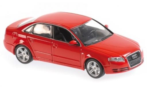 Modellautos Audi A4 1/43 Maxichamps rot 2004 Audi A4 1/43 Maxichamps rot 2004 modellautos