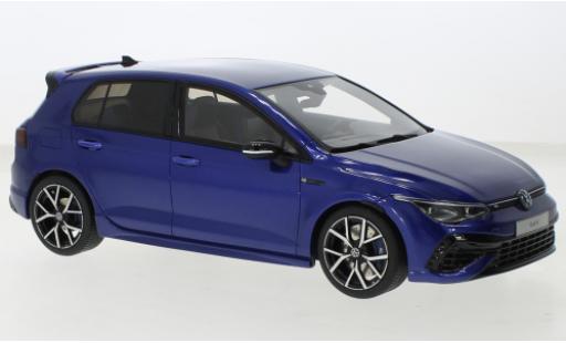 Modellautos Volkswagen Golf 1/18 Ottomobile VIII R metallise bleu foncé 2021 Volkswagen Golf 1/18 Ottomobile VIII R metallise bleu foncé 2021 modellautos