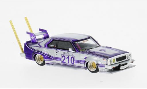 Modellautos Nissan Skyline 1/64 Pop Race C210 violett/silber 1:64 Nissan Skyline 1/64 Pop Race C210 violett/silber 1:64 modellautos