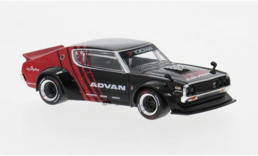 Modellautos Nissan Skyline 1/64 Pop Race GT-R schwarz/rot 1:64 Nissan Skyline 1/64 Pop Race GT-R schwarz/rot 1:64 modellautos