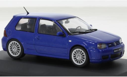 Modellautos Volkswagen Golf 1/43 Solido IV R32 metallise bleu 2003 Volkswagen Golf 1/43 Solido IV R32 metallise bleu 2003 modellautos