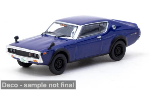 Modellautos Nissan Skyline 1/64 Tarmac Works 2000 GT-R (KPGC110) blau 1974 1:64 Nissan Skyline 1/64 Tarmac Works 2000 GT-R (KPGC110) blau 1974 1:64 modellautos