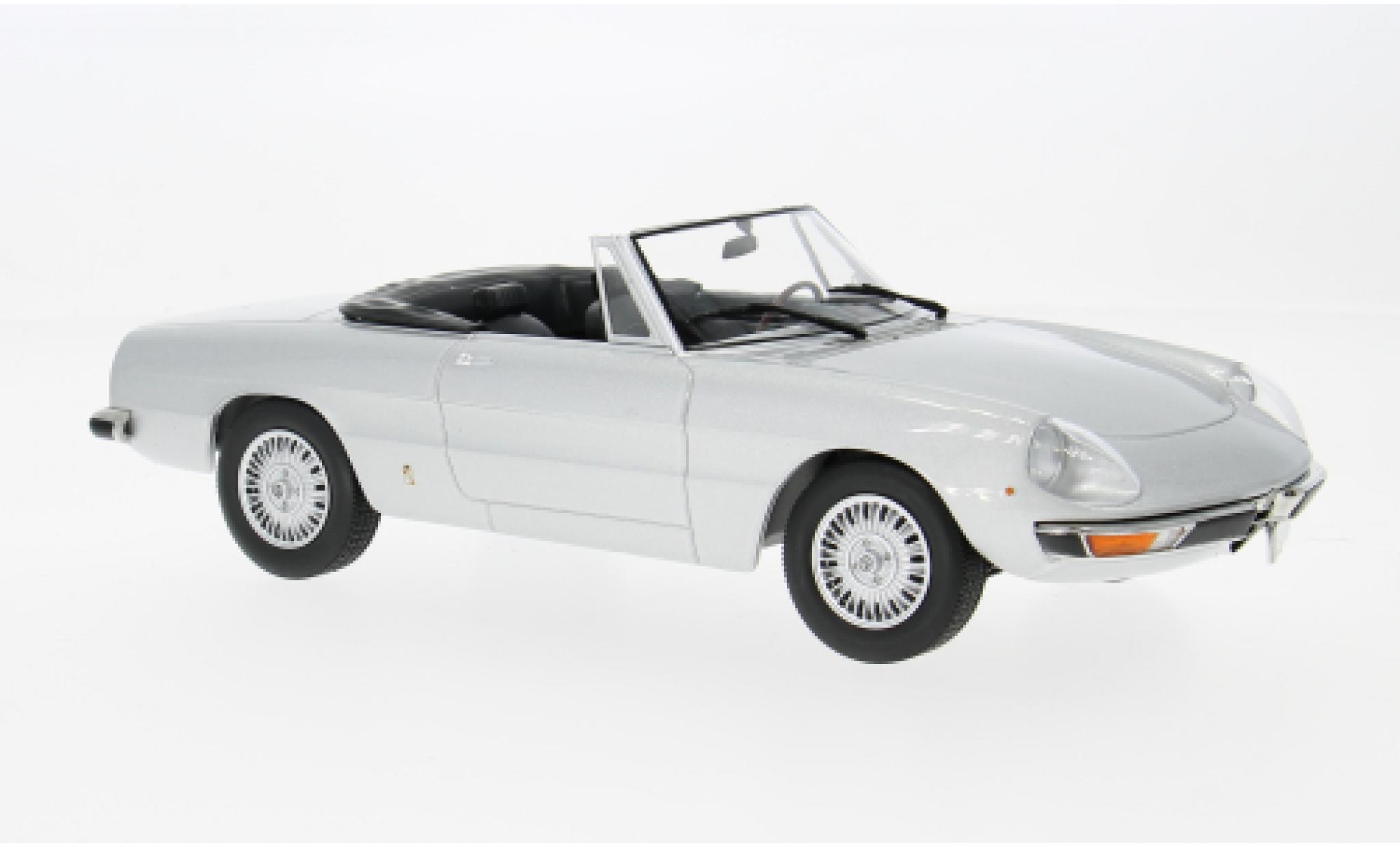 Alfa Romeo 2000 1/18 Norev Spider grau 1973 1:18 modellautos