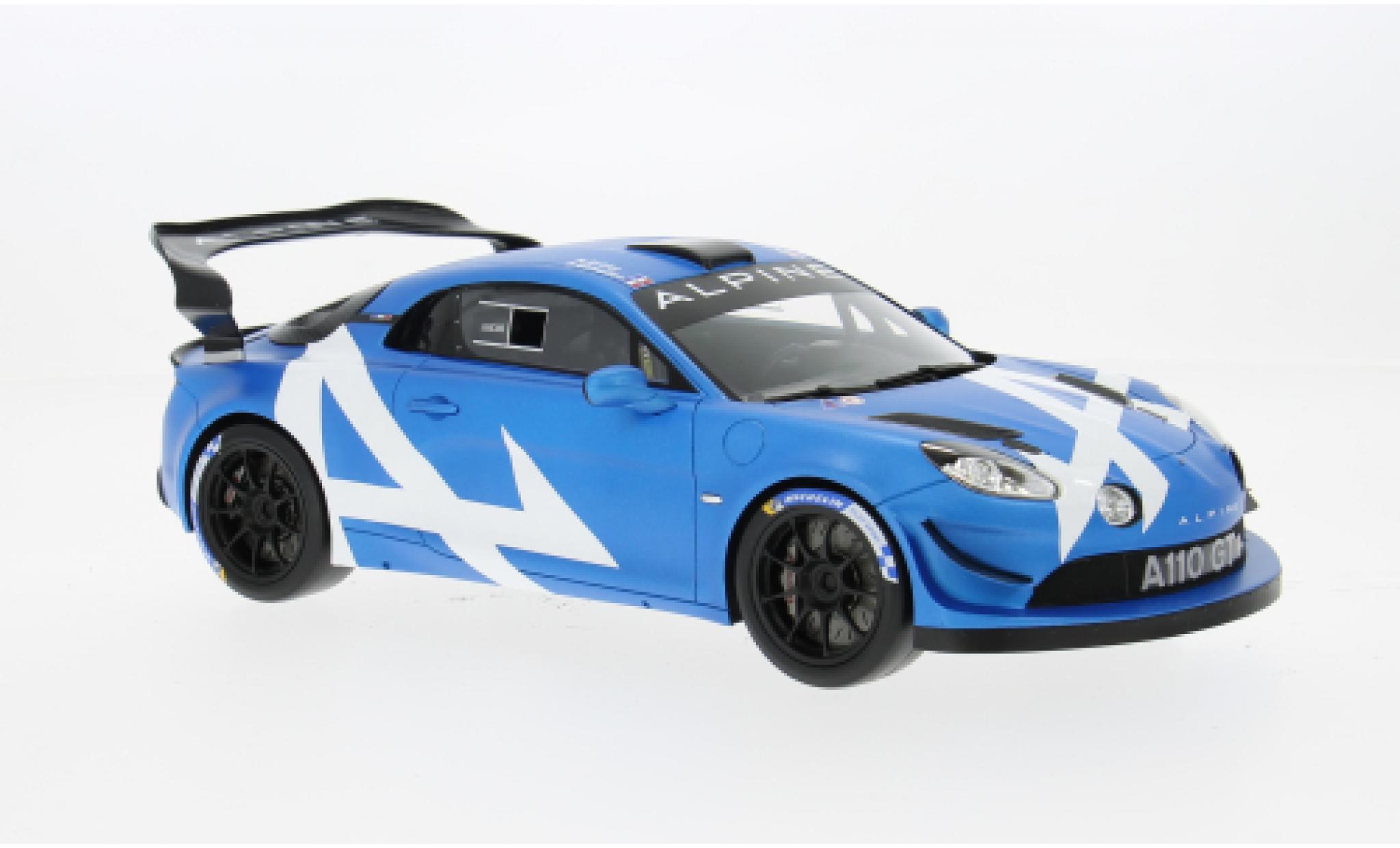 Alpine A110 1/18 Spark GT+ Presentation Rally du Mont Blanc 2024 1:18 modellautos
