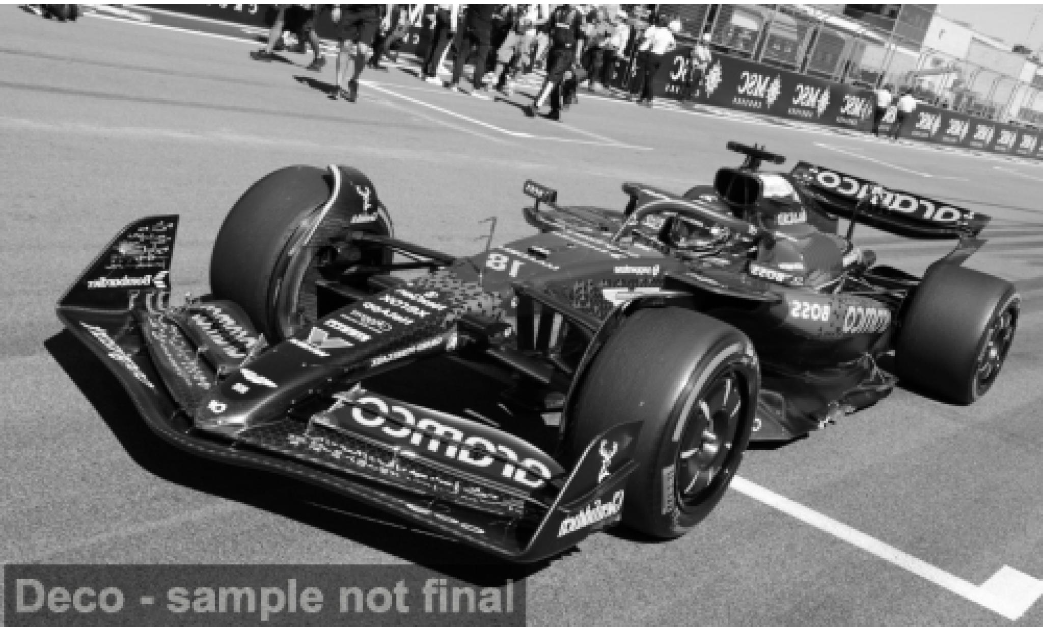 Aston Martin AMR2 1/43 Minichamps 5 Formel 1 GP USA 2025 Aramco F1 Team #18 L.Stroll 1:43 modellautos