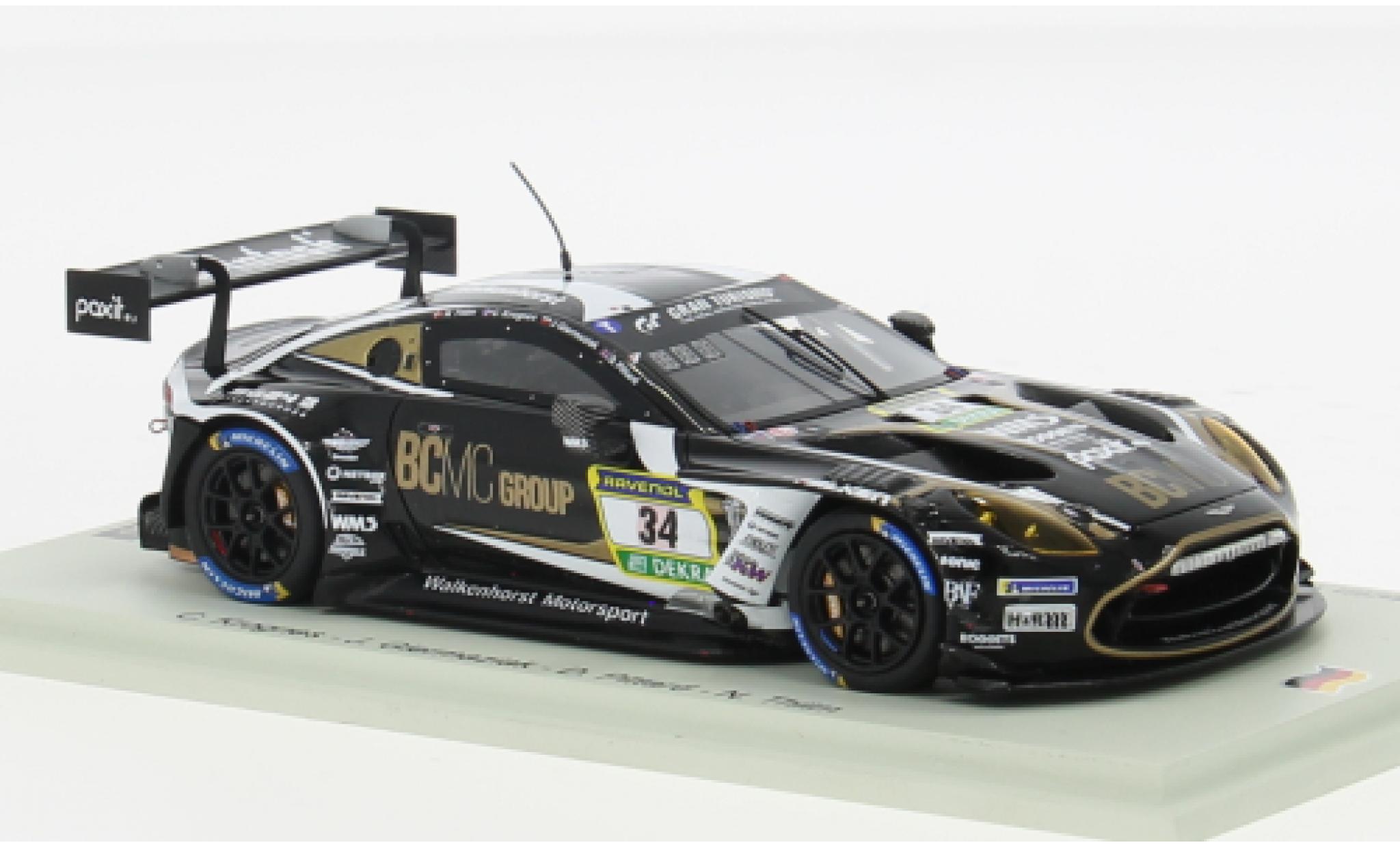 Aston Martin Vantage 1/43 Spark AMR GT3 EVO 24h Nürburgring 2024 Walkenhorst Motorsport #34 C.Krognes/J.Giermaziak 1:43 modellautos