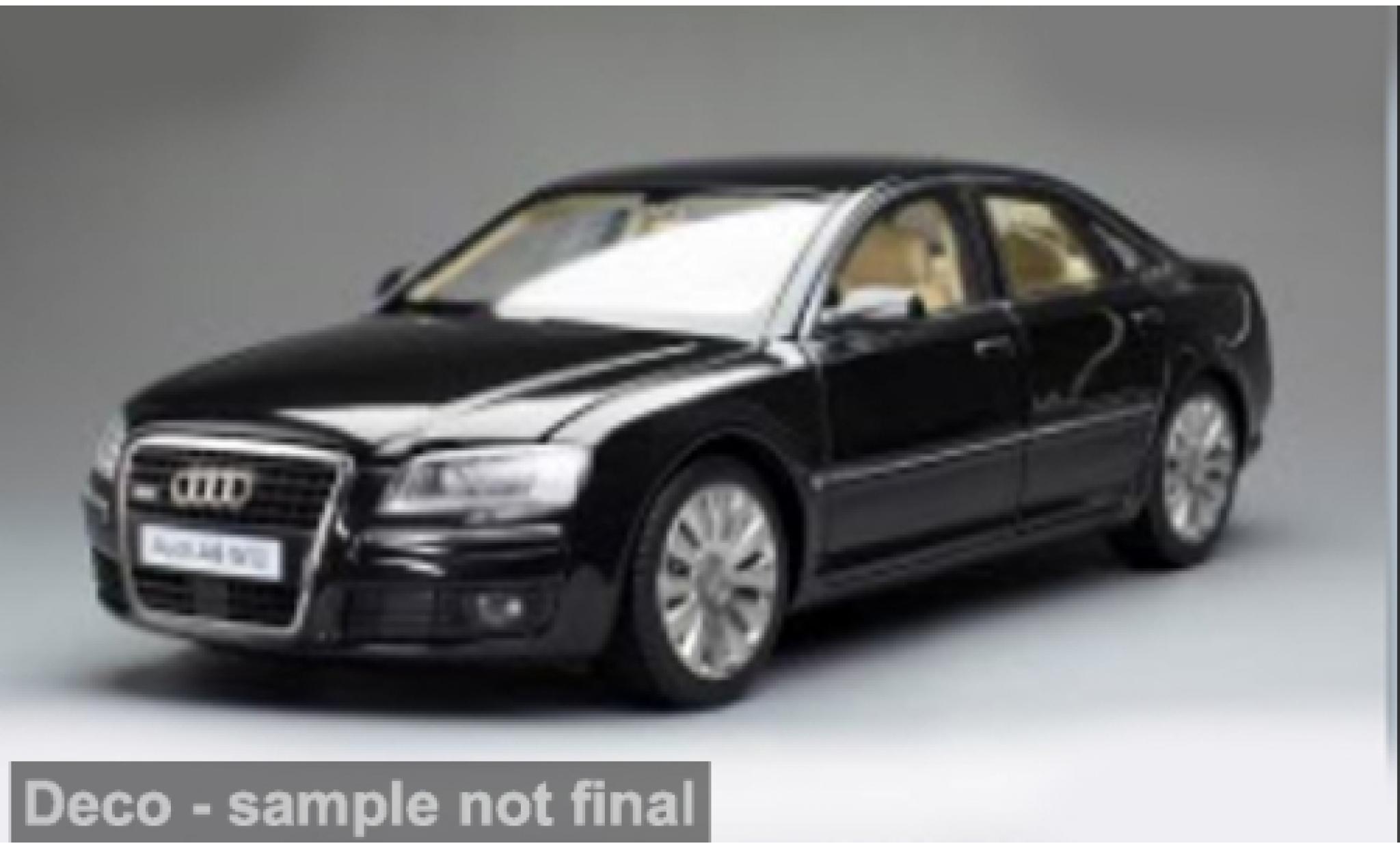 Audi A8 1/18 Sun Star D3 W12 schwarz 1:18 modellautos