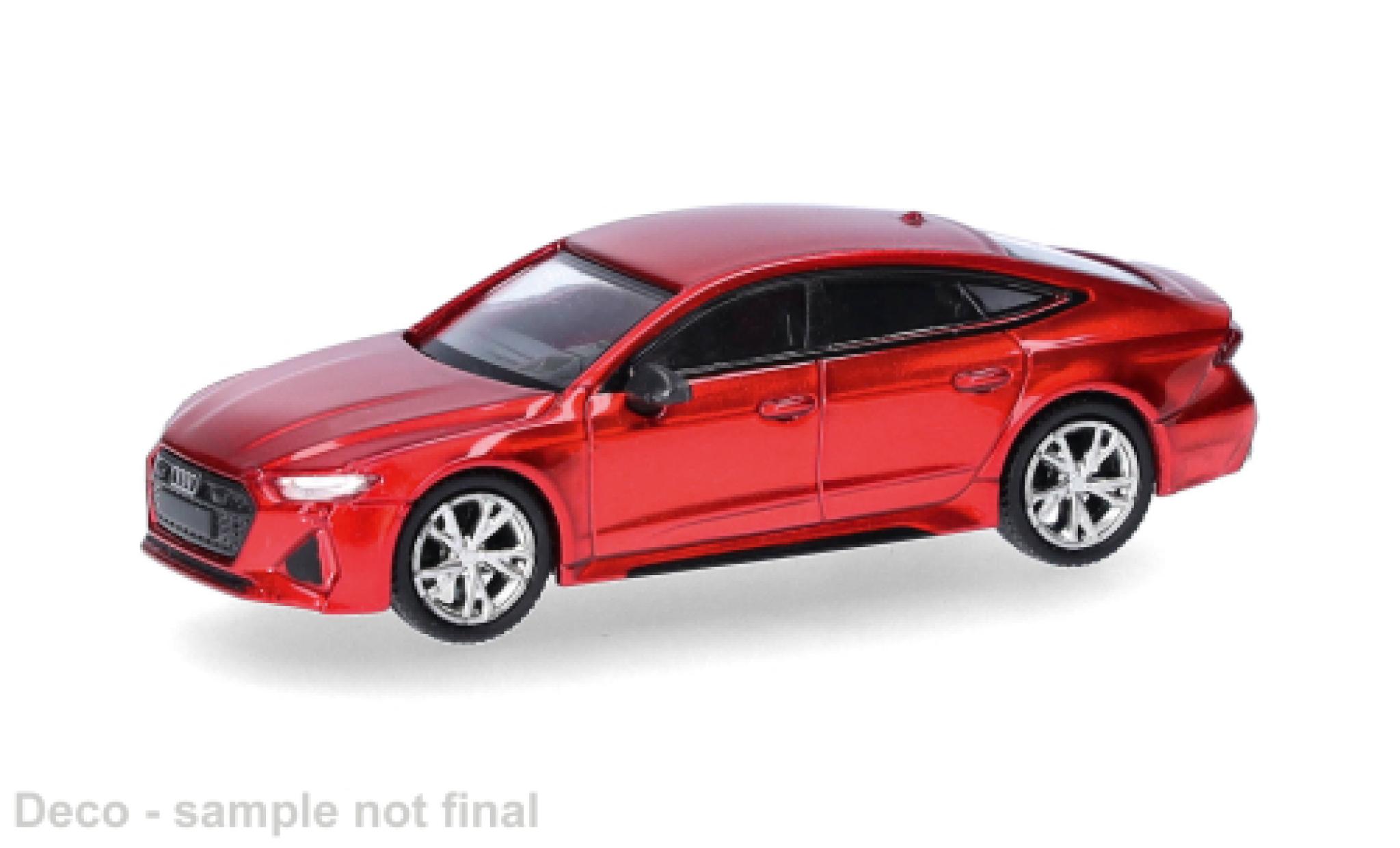 Audi RS7 1/87 Micro City 87 rot 1:87 modellautos