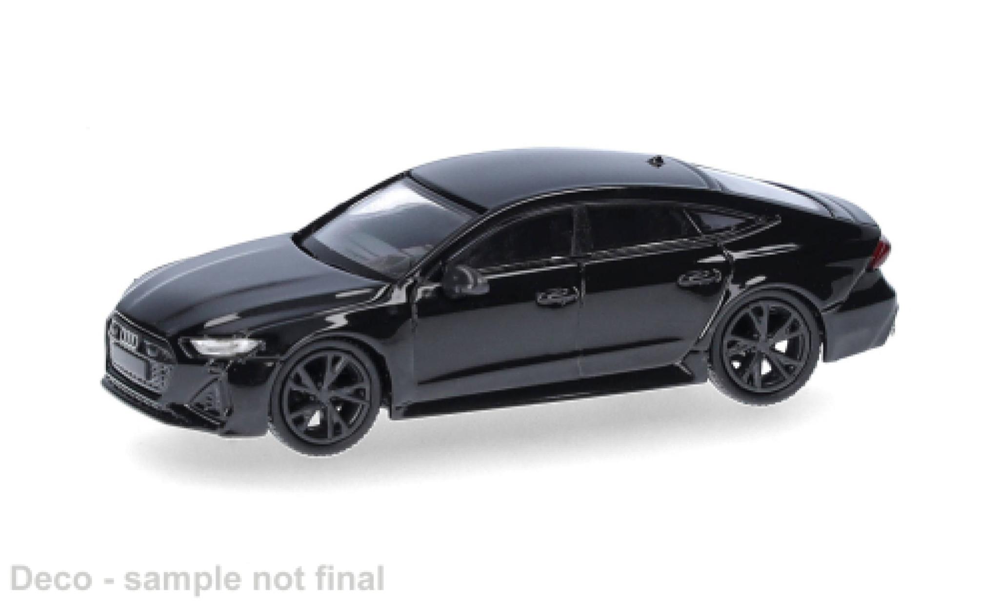 Audi RS7 1/87 Micro City 87 schwarz 1:87 modellautos