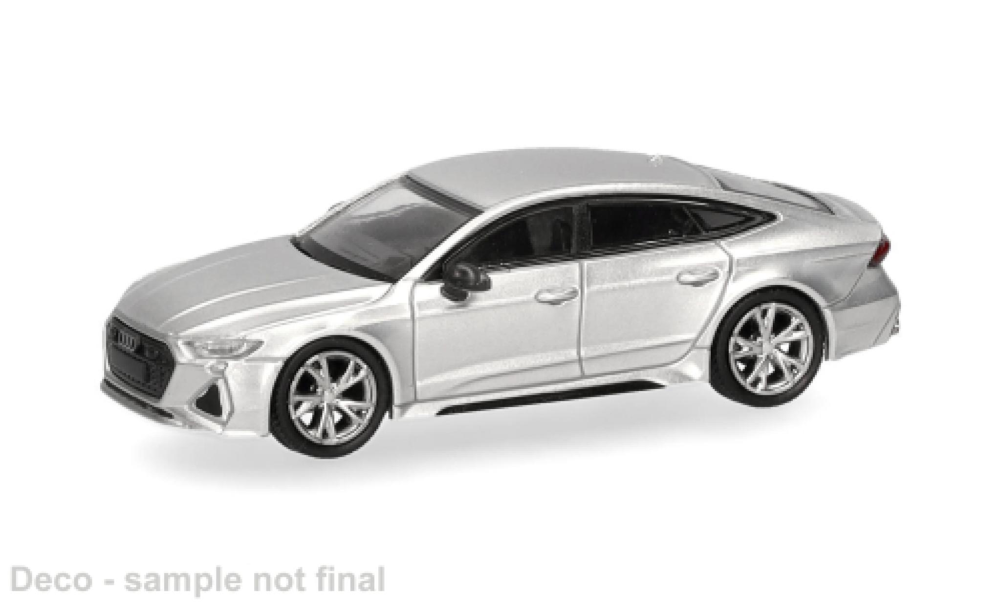 Audi RS7 1/87 Micro City 87 silber 1:87 modellautos