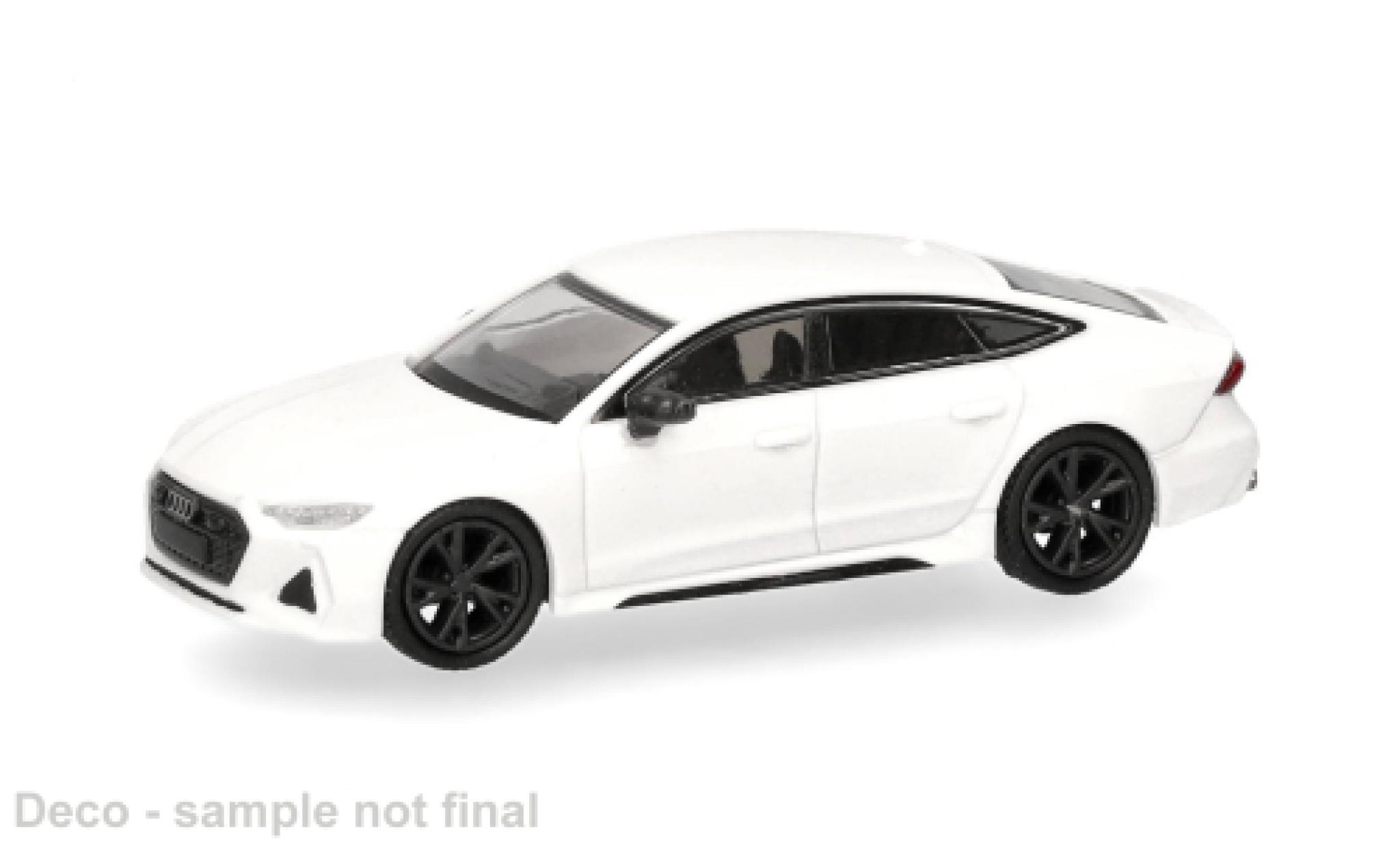 Audi RS7 1/87 Micro City 87 weiss 1:87 modellautos