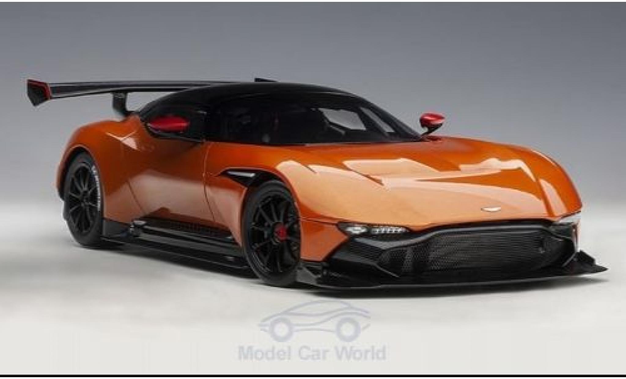 Aston Martin Vulcan 1/18 AUTOart mettalic orange/carbon 2015 modellautos