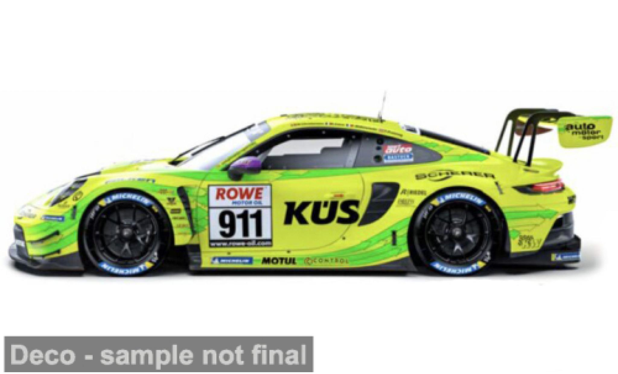 Porsche 911 1/24 Burago Bburago GT3 24h Nürburgring 2023 Manthey-Racing # 1:24 modellautos