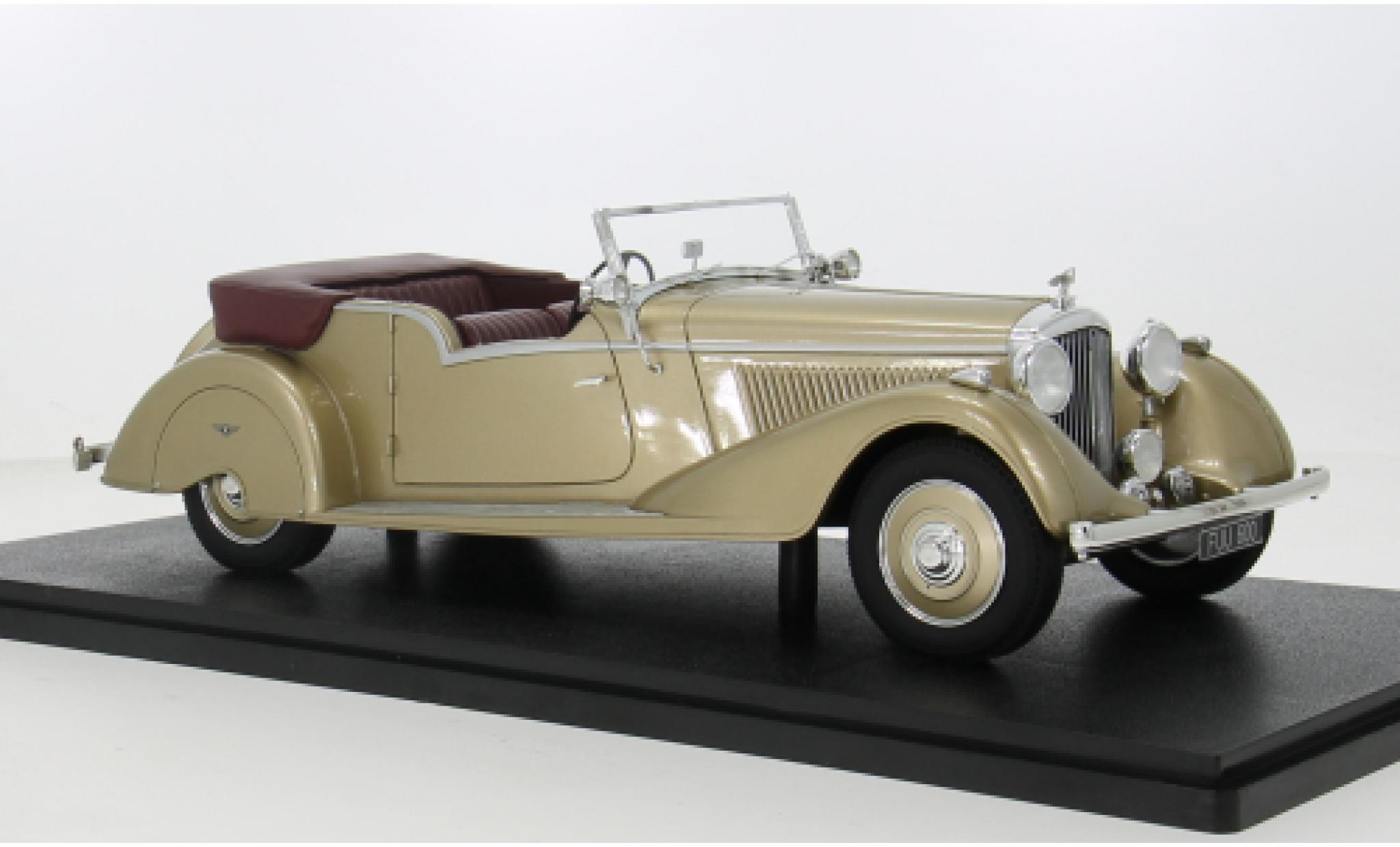Bentley 4.5 1/18 Cult Scale Models 4.25 L Vanden Plas Tourer beige 1938 1:18 modellautos