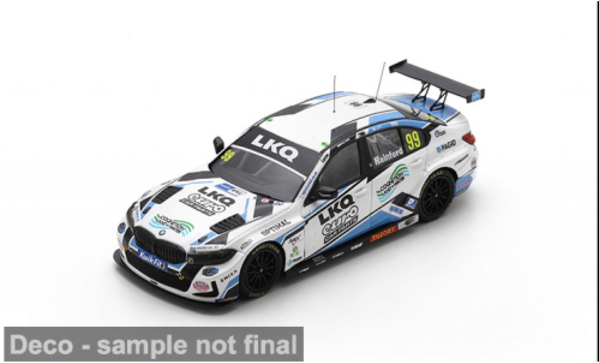Bmw 330 1/43 Spark i BTCC 2025 #99 C.Rainford 1:43 modellautos