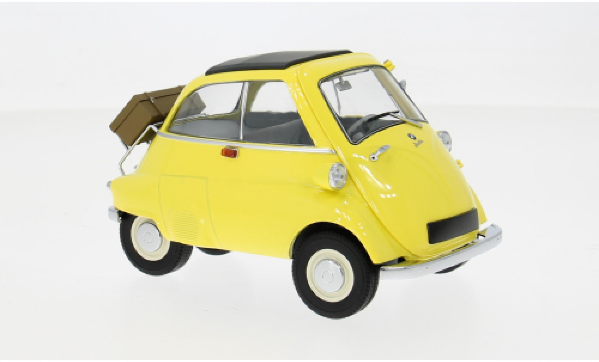 Bmw Isetta 1/18 Minichamps gelb 1955 1:18 modellautos
