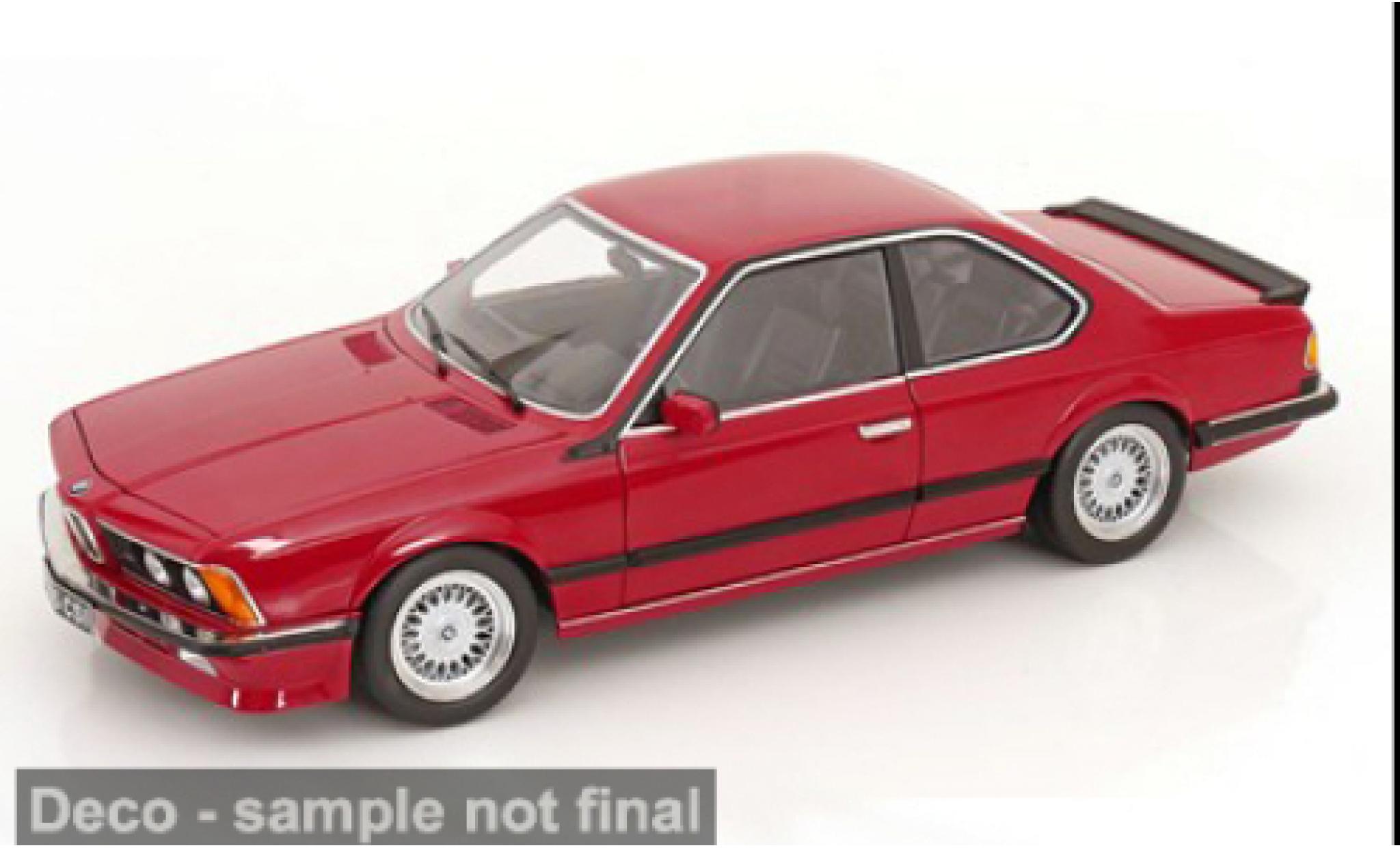 Bmw M635 1/12 KK Scale CSi (E24) rot 1987 1:12 modellautos