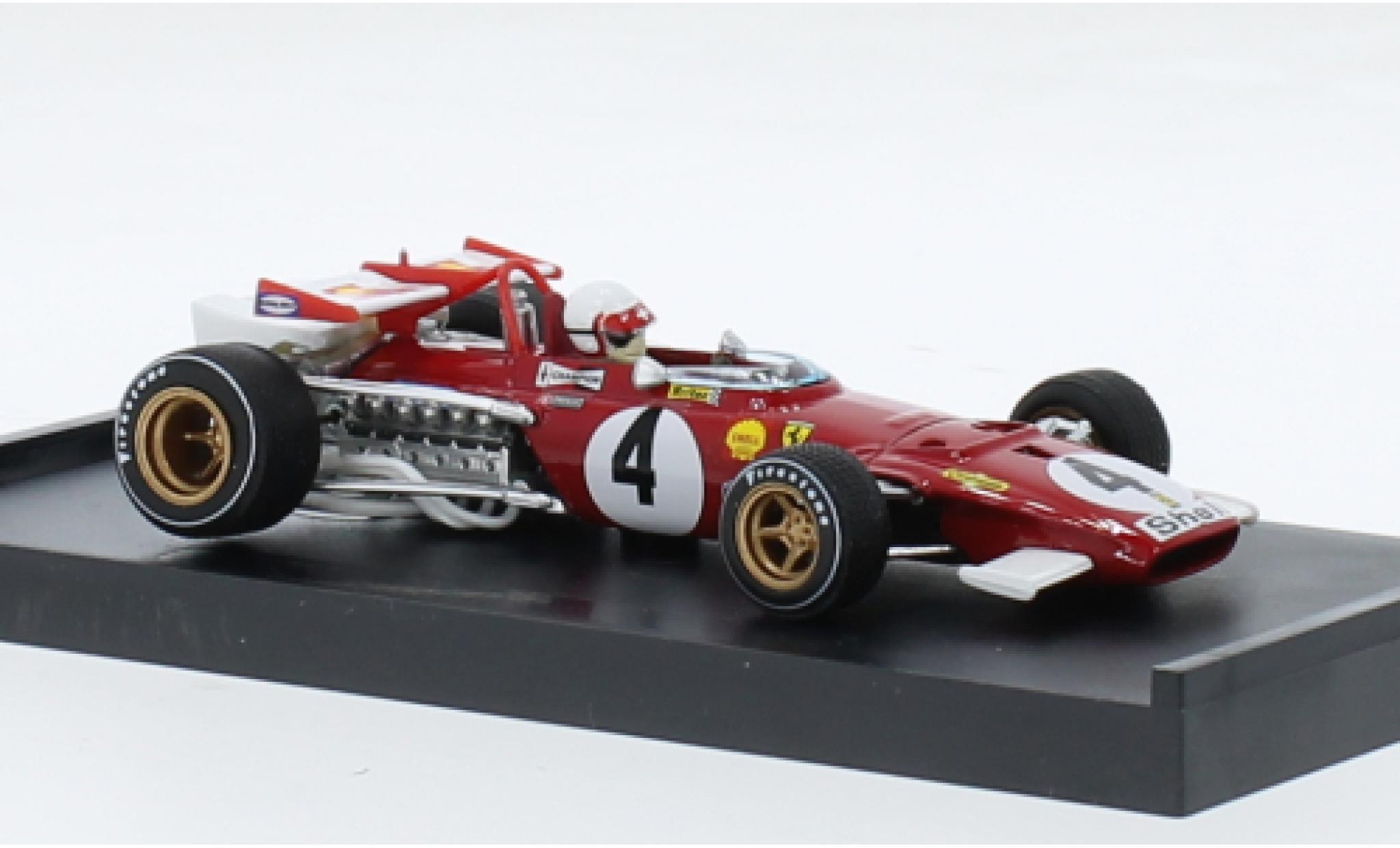 Ferrari 312 1/43 Brumm B No.4 Formel 1 GP Italien 1970 1:43 modellautos