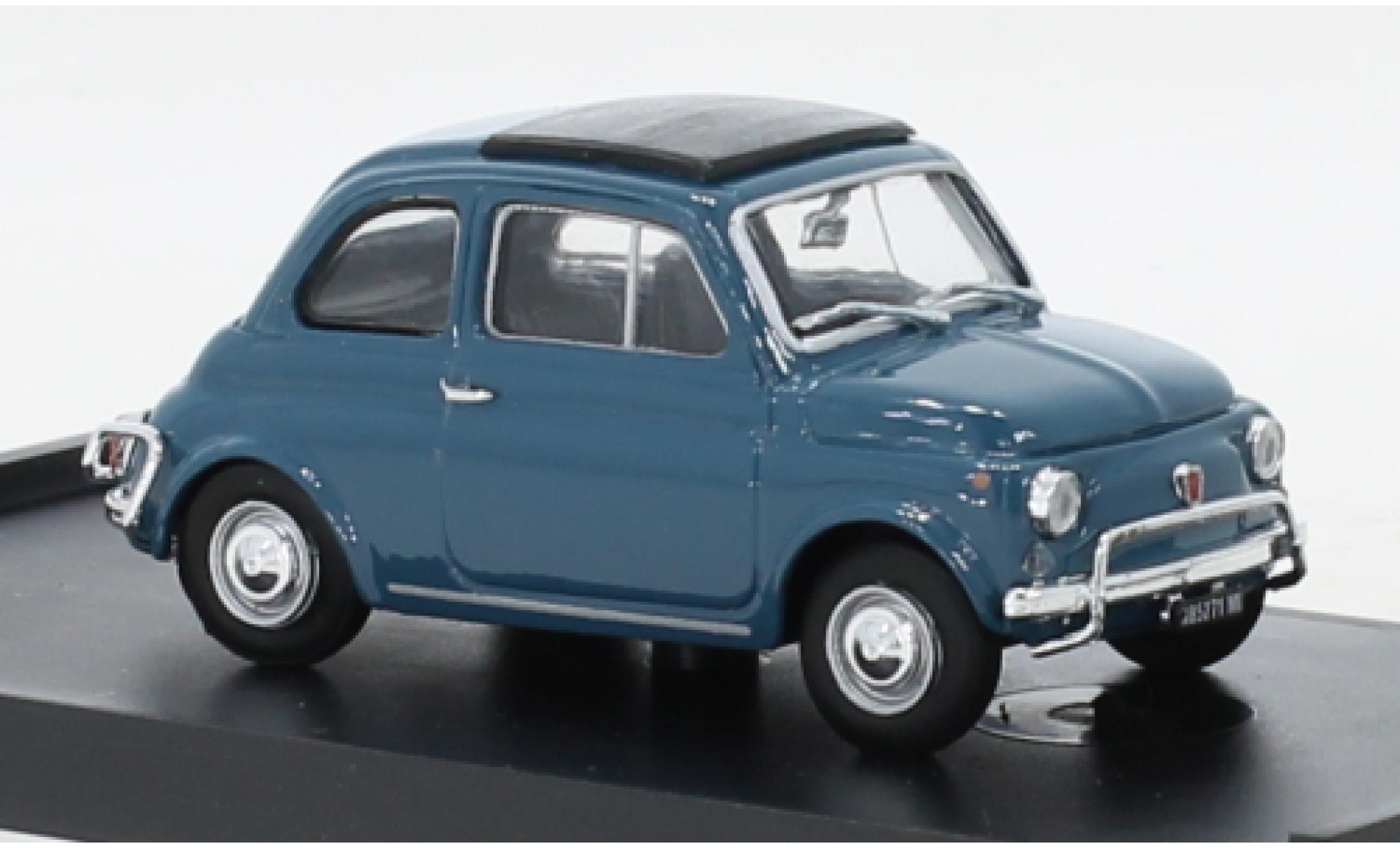 Fiat 500 1/43 Brumm L blau 1968 1:43 modellautos