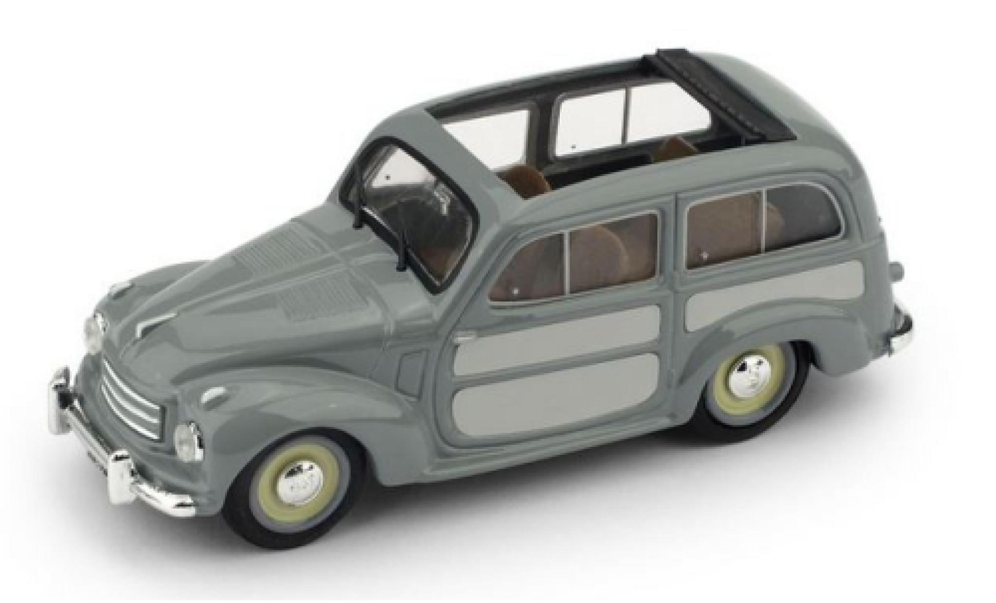 Fiat 500 1/43 Brumm C Belvedere grau/grau 1951 1:43 modellautos
