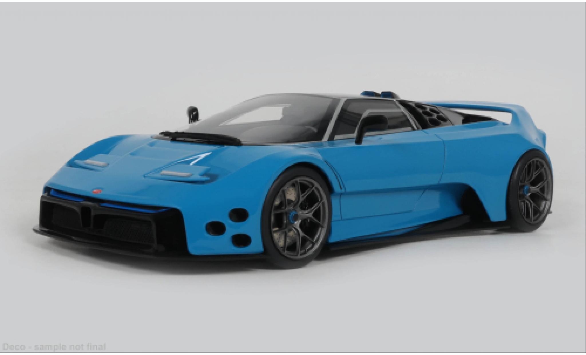 Bugatti EB110 1/18 GT Spirit K KHYZYL SALEEM blau 2025 1:18 modellautos