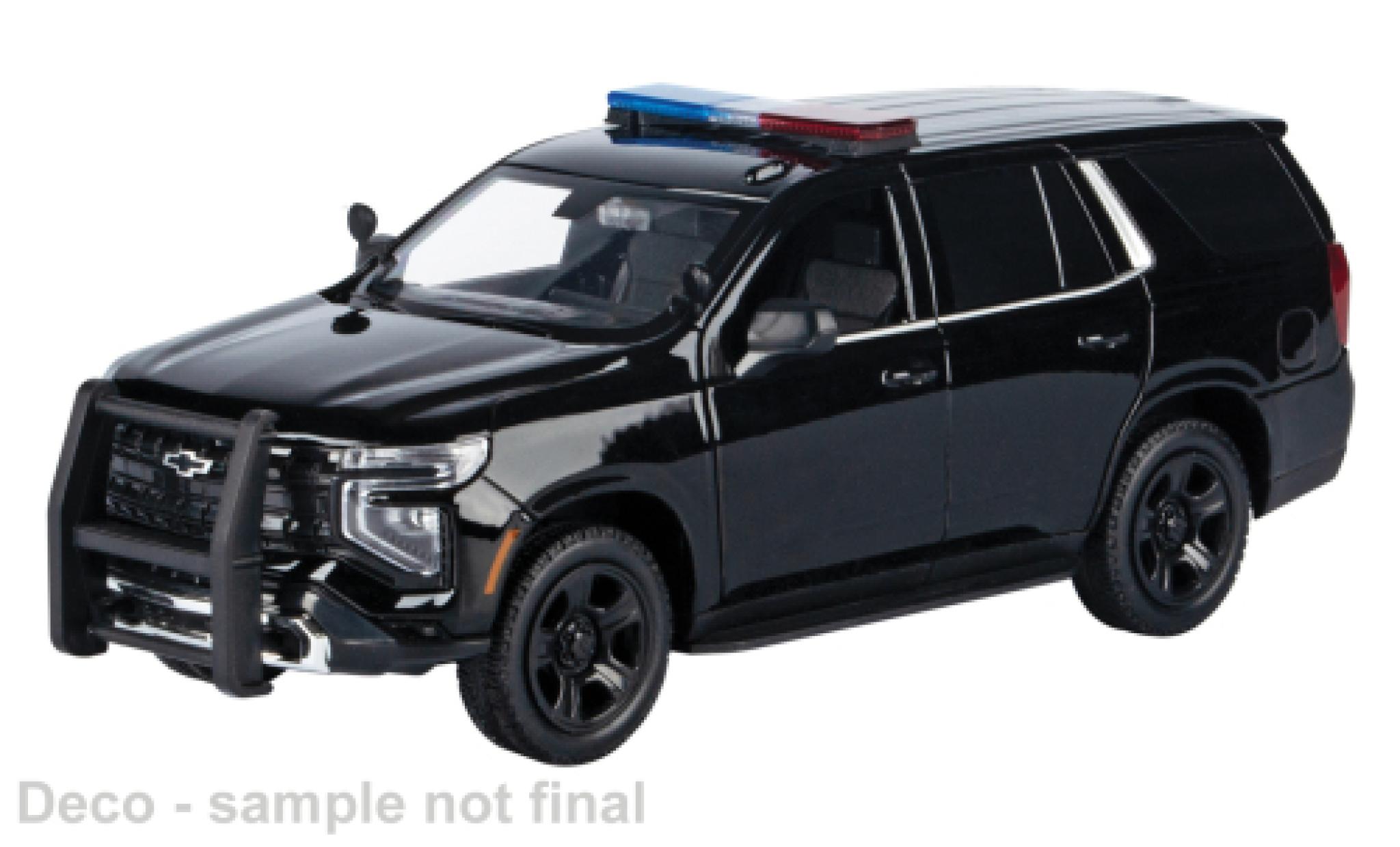 Chevrolet Tahoe 1/24 Motormax PPV schwarz 2025 1:24 modellautos