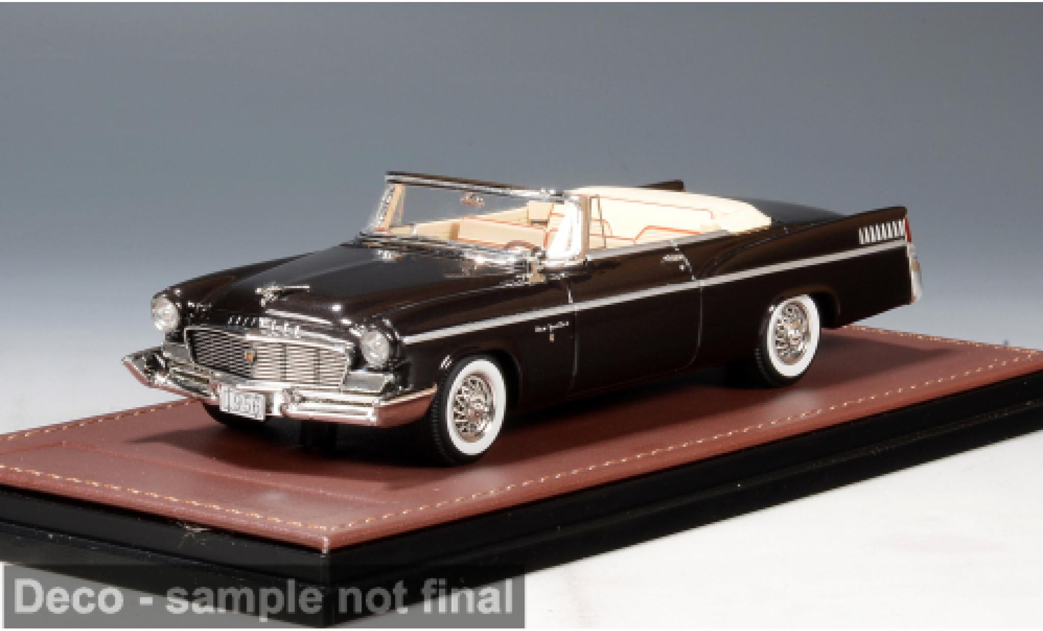 Chrysler New Yorker 1/43 GLM rot/beige 1956 1:43 modellautos