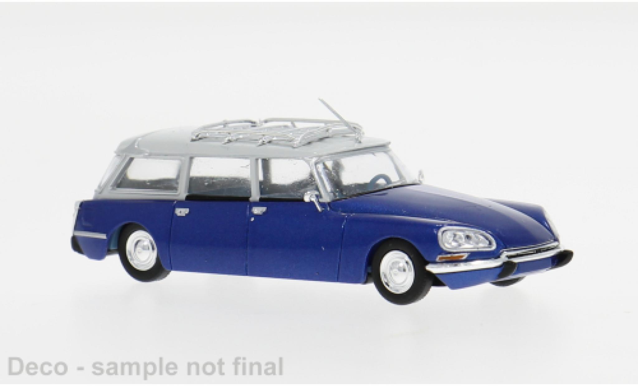 Citroen DS 1/87 Brekina Break blau 1967 1:87 modellautos