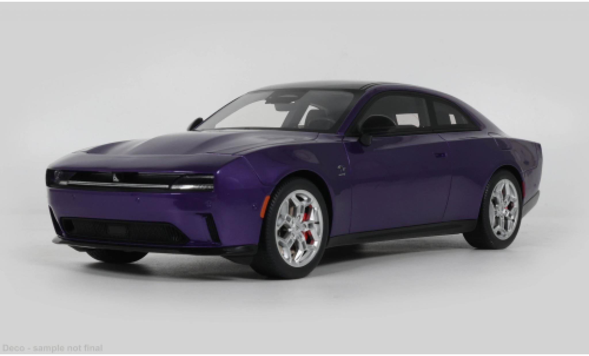 Dodge Charger 1/18 GT Spirit Daytona R/T violett 2024 1:18 modellautos