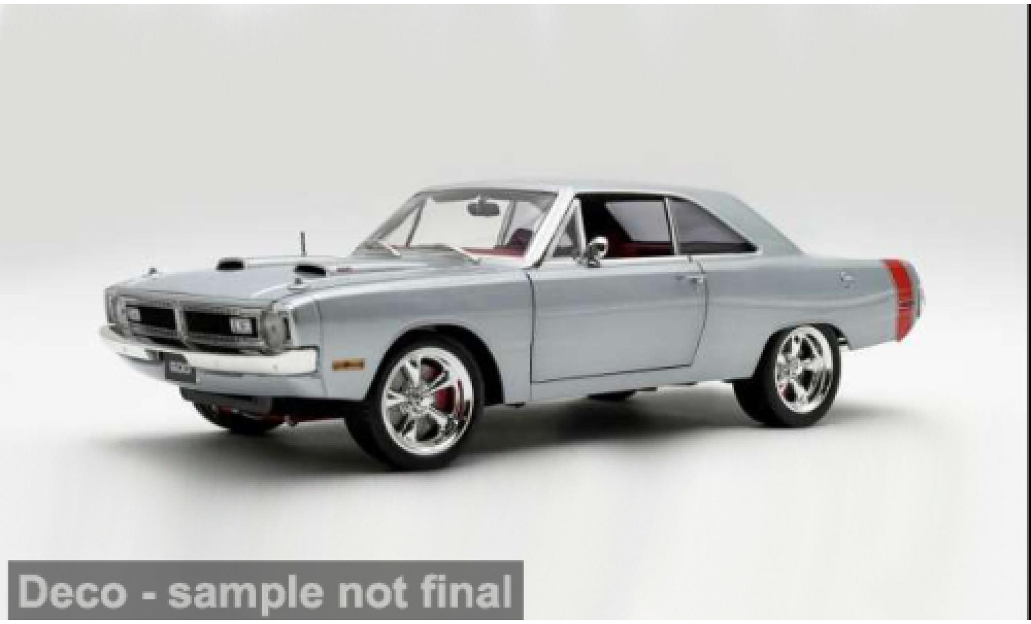 Dodge Dart 1/18 ACME 440 silber/rot 1970 Street Machine 1:18 modellautos