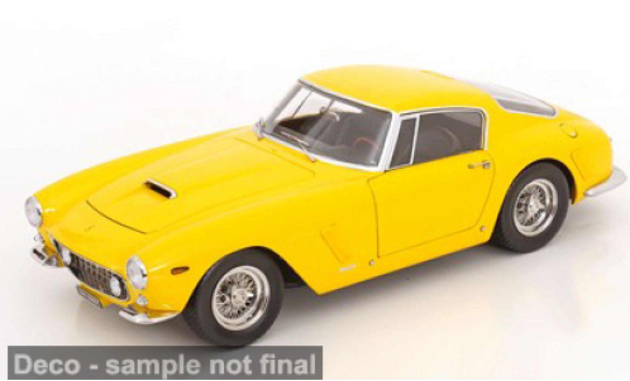 Ferrari 250 1/12 KK Scale GT SWB Passo Corto gelb 1961 1:12