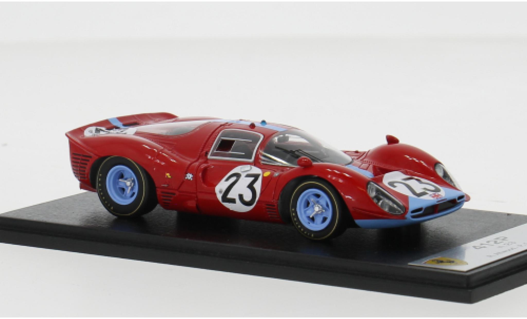 Ferrari 412 1/43 Look Smart P 24h Le Mans 1967 #23 R.Attwood/P.Courage 1:43 modellautos