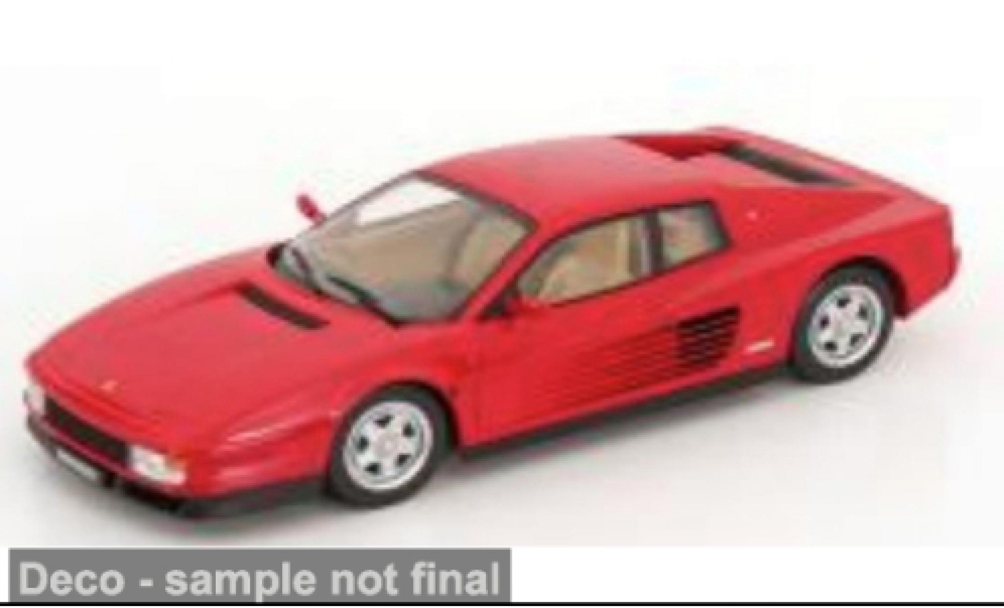 Ferrari Testarossa 1/18 KK Scale rot 1986 1:18 modellautos