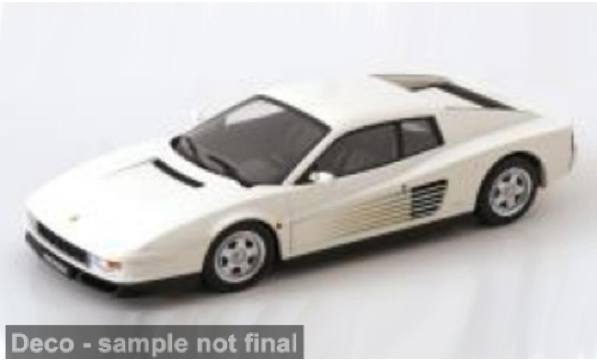 Ferrari Testarossa 1/18 KK Scale weiss 1986 1:18 modellautos