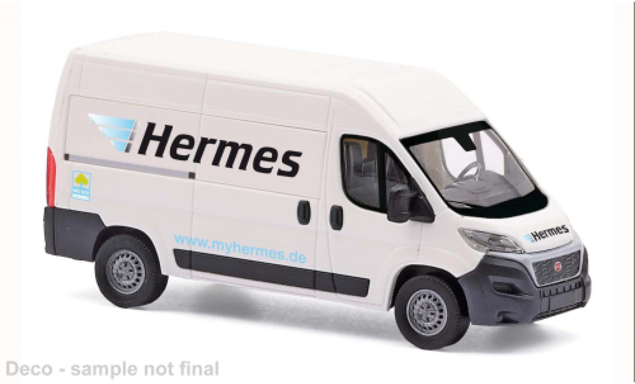 Fiat Ducato 1/87 Busch Kasten 2014 Hermes 1:87 modellautos