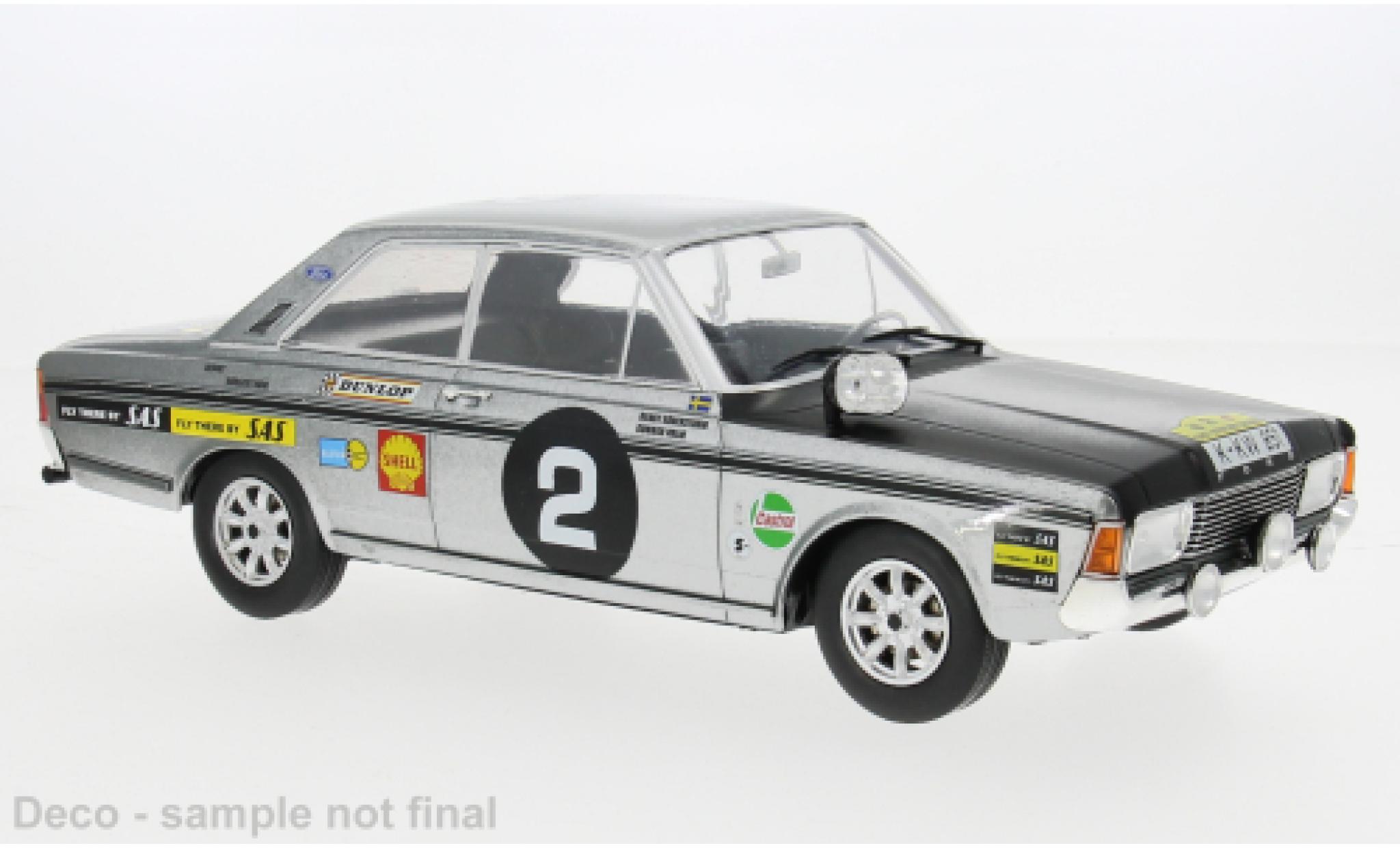 Ford 20M 1/18 MCG RS (P7b) Rally WM East African Safari Rally 1969 #2 B.S&ouml;derstr&ouml;m/G.Palm 1:18 modellautos