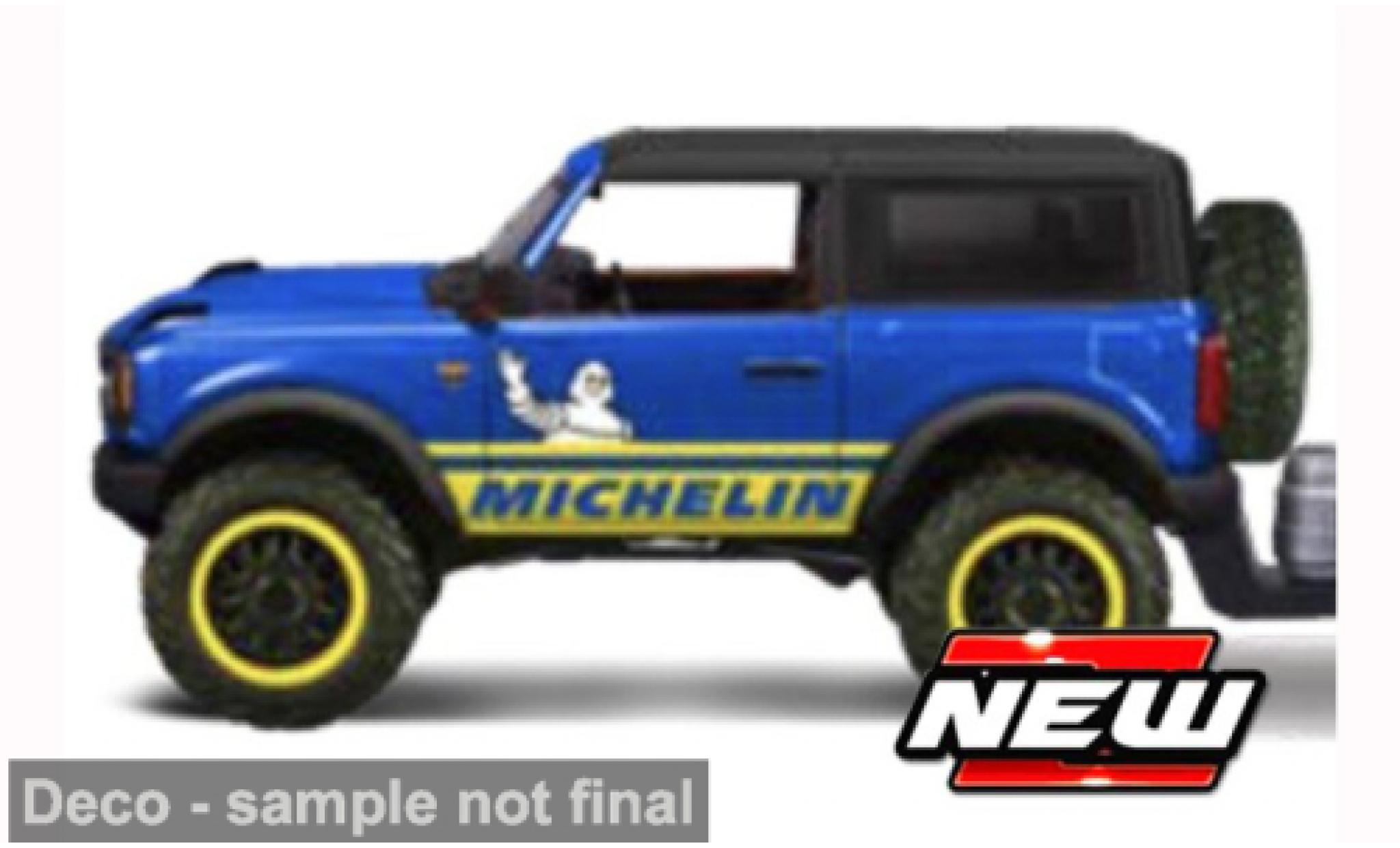 Ford Bronco 1/64 Maisto Michelin 1:64 modellautos