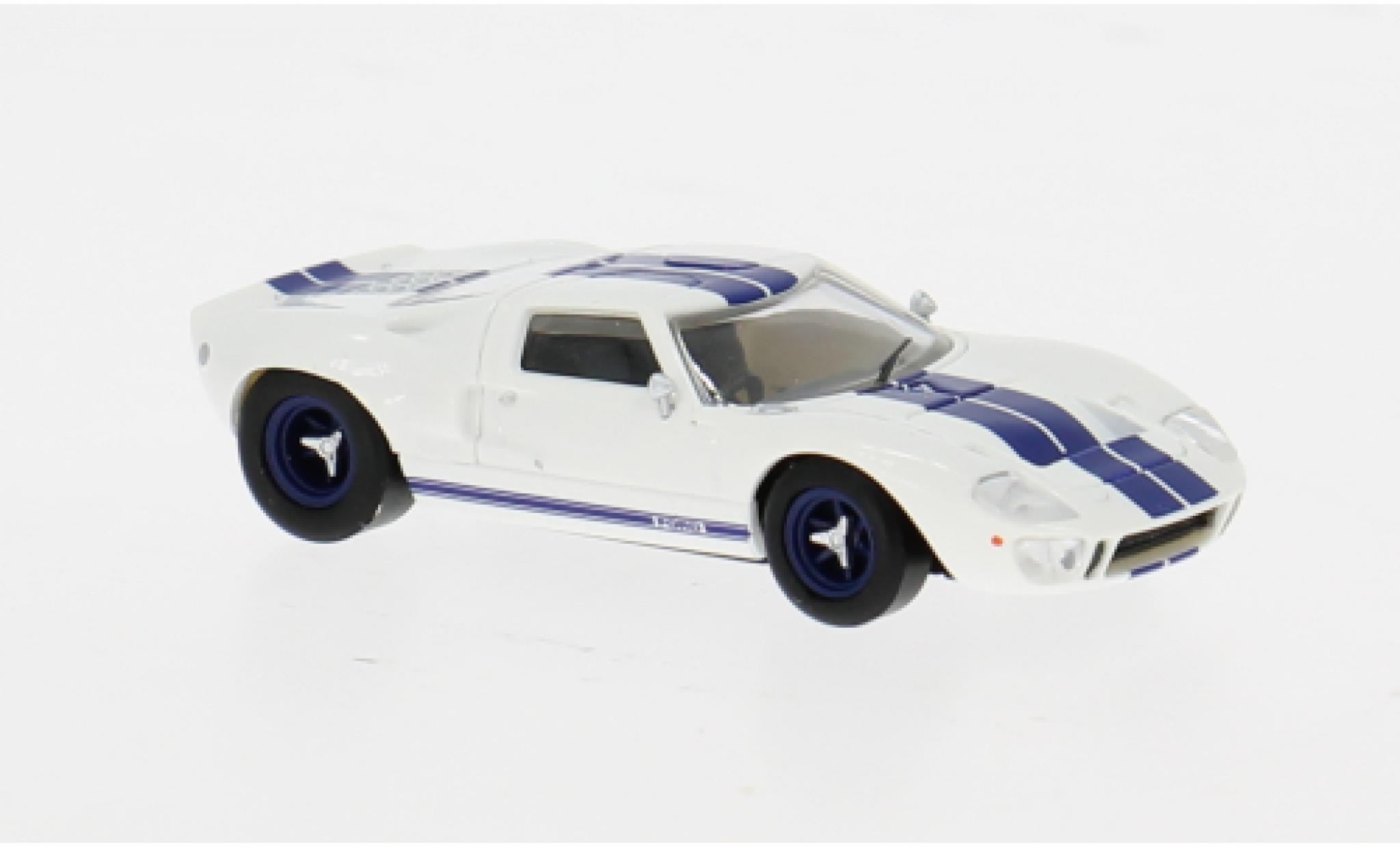 Ford GT40 1/87 Brekina GT 40 weiss 1966 1:87 modellautos