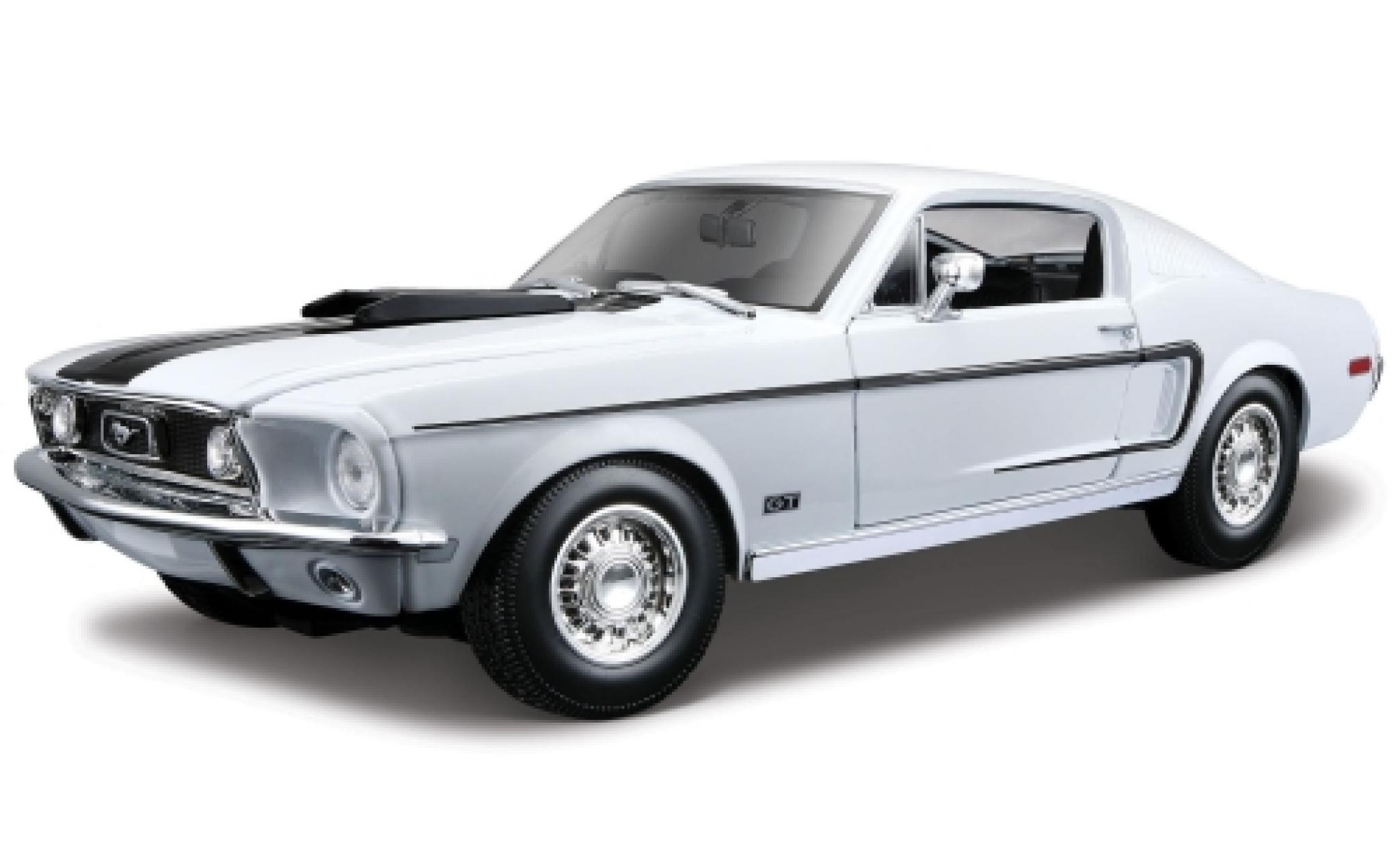 Ford Mustang 1/18 Maisto GT Cob weiss 1:18 modellautos