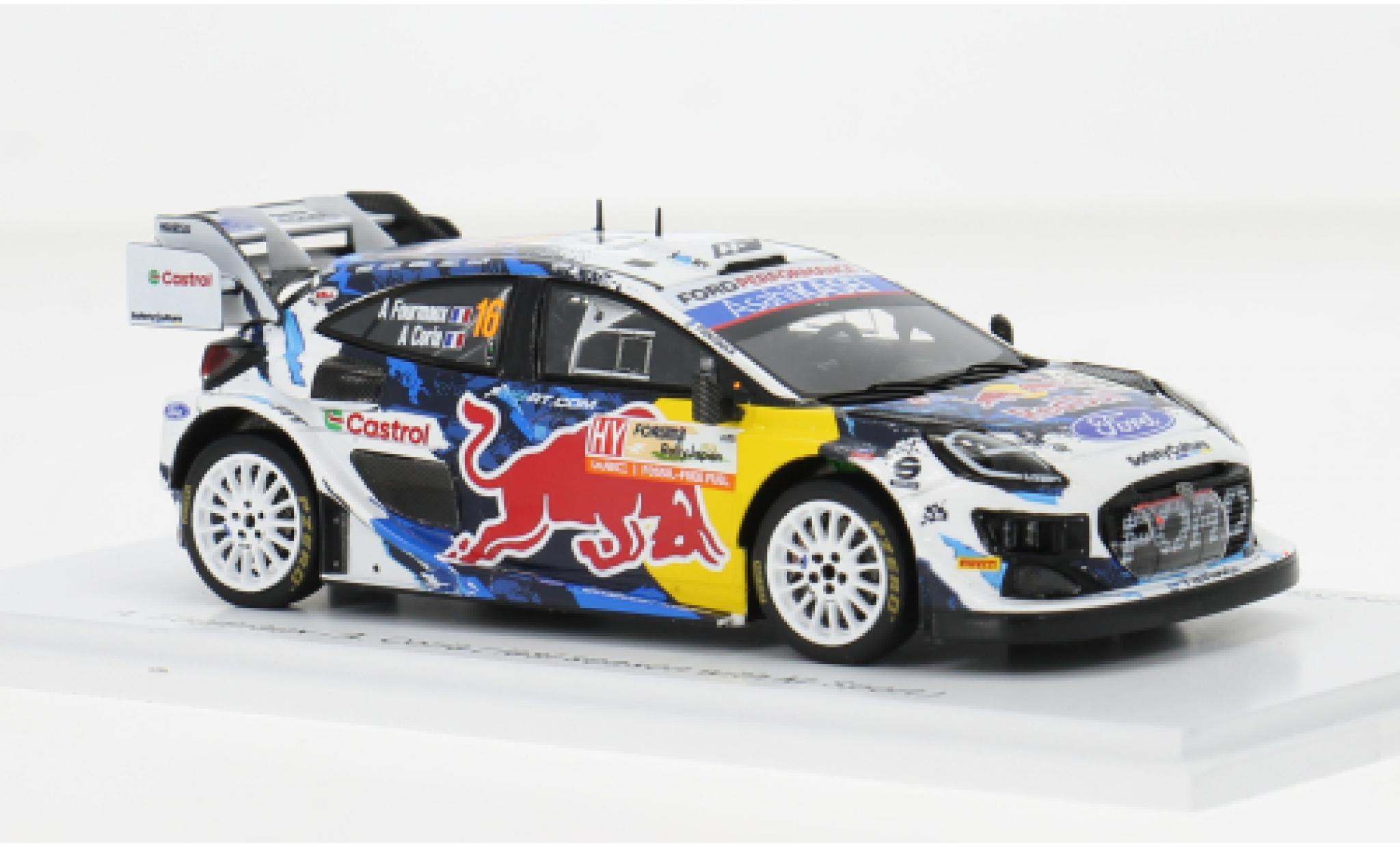 Ford Puma 1/43 Spark Rally1 Rally Japan 2024 #16 A.Fourmaux/A.Coria 1:43 modellautos
