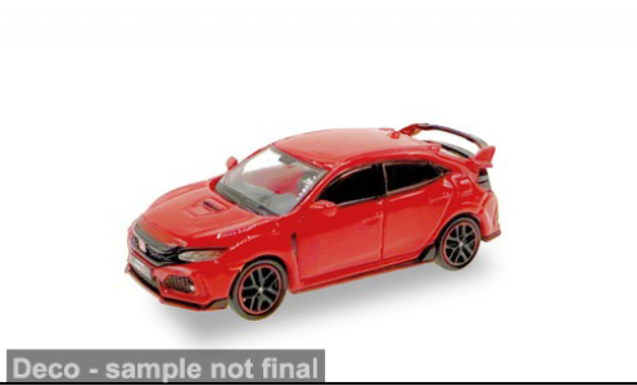 Honda Civic 1/87 Micro City 87 Type R rot 1:87 modellautos